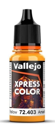 Vallejo Hobby Supplies > Paints Game Color: Xpress Color - Imperial Yellow 18 ml. 8429551724036 VAL 72403