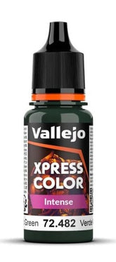Vallejo Hobby Supplies > Paints Game Color: Xpress Color Intense - Monastic Green 18 ml. 8429551724821 VAL 72482