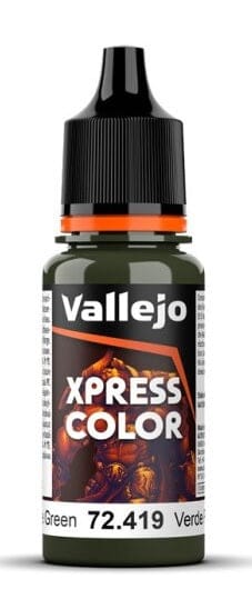 Vallejo Hobby Supplies > Paints Game Color: Xpress Color - Plague Green 18 ml. 8429551724197 VAL 72419