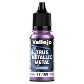 Vallejo Hobby Supplies > Paints True Metallic Metal: Airbrush: Amethyst Purple (18ml) 8429551771689 VJP77168