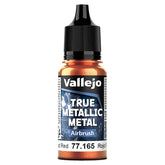 Vallejo Hobby Supplies > Paints True Metallic Metal: Airbrush: Forged Red (18ml) 8429551771658 VJP77165