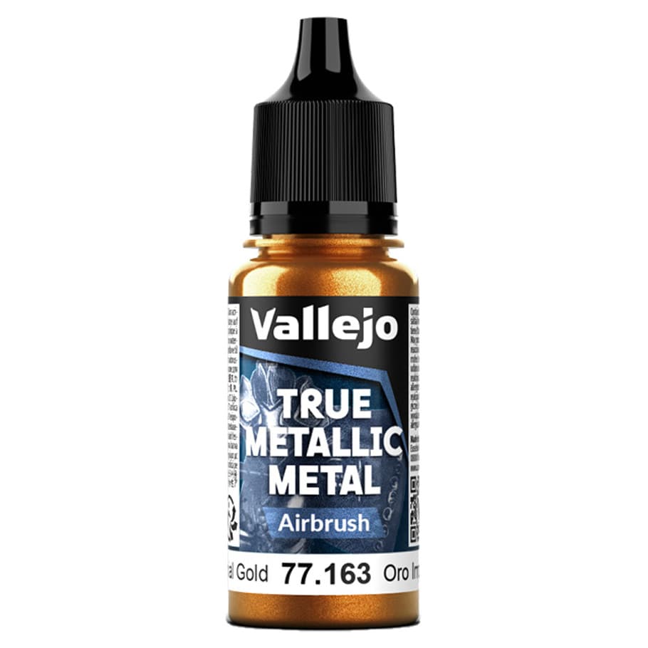 Vallejo Hobby Supplies > Paints True Metallic Metal: Airbrush: Imperial Gold (18ml) 8429551771634 VJP77163