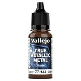 Vallejo Hobby Supplies > Paints True Metallic Metal: Shade: Ancient Copper (18ml) 8429551771443 VJP77144
