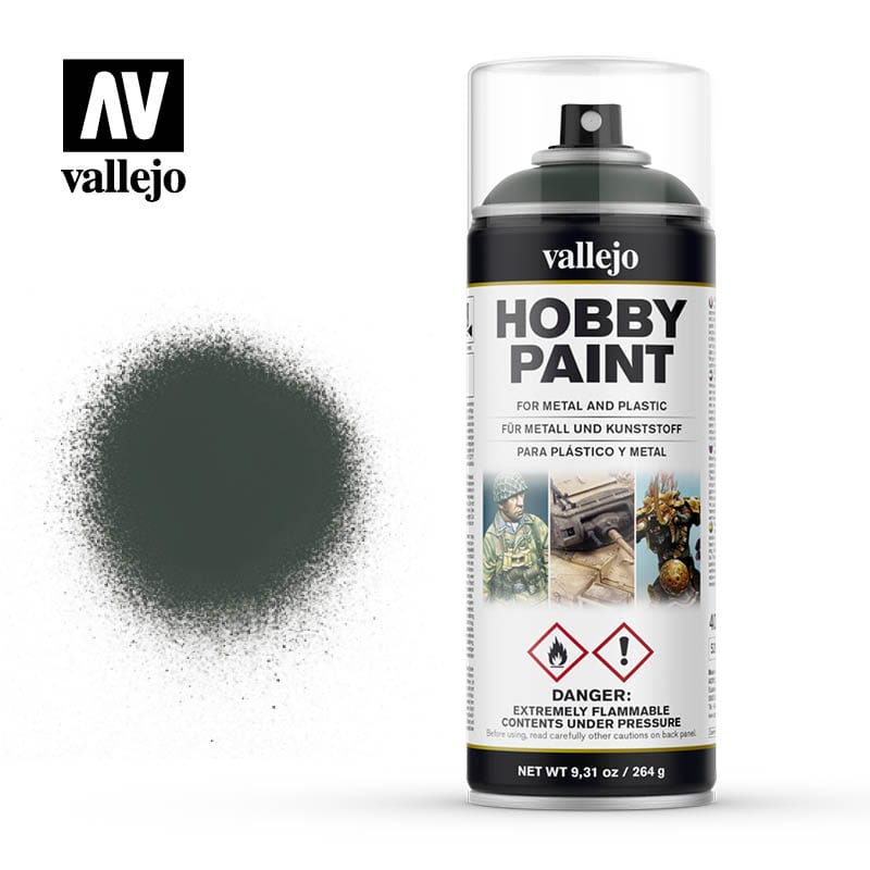Vallejo: Spray Primer - Dark Green