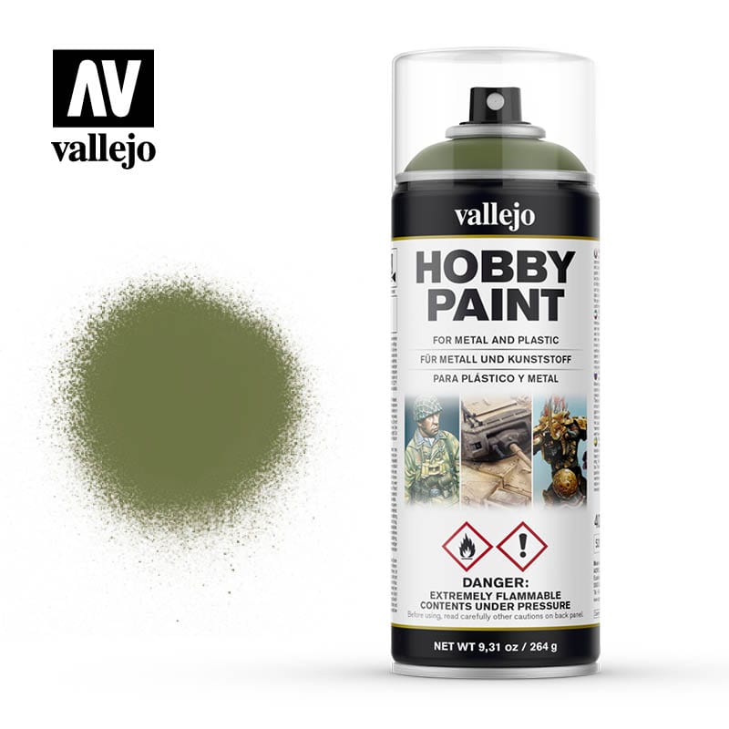 Vallejo Hobby Supplies > Paints Vallejo: Spray Primer - Goblin Green 8429551280273 VAL 28027