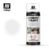 Vallejo Hobby Supplies > Paints Vallejo: Spray Primer - White 8429551280105 VAL 28010