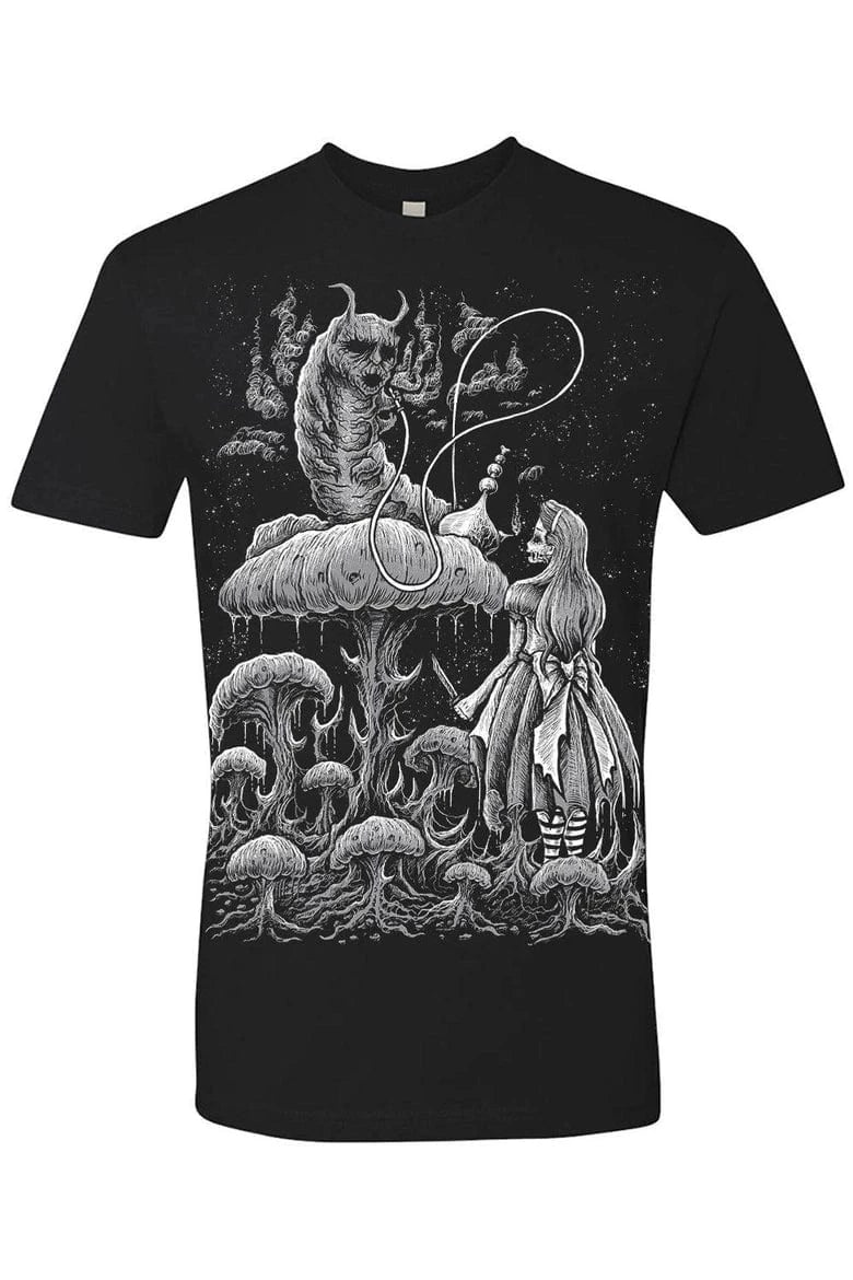 Vampirefreaks Apparel > T-shirts T-SHIRT: Alice and the Caterpillar Tee