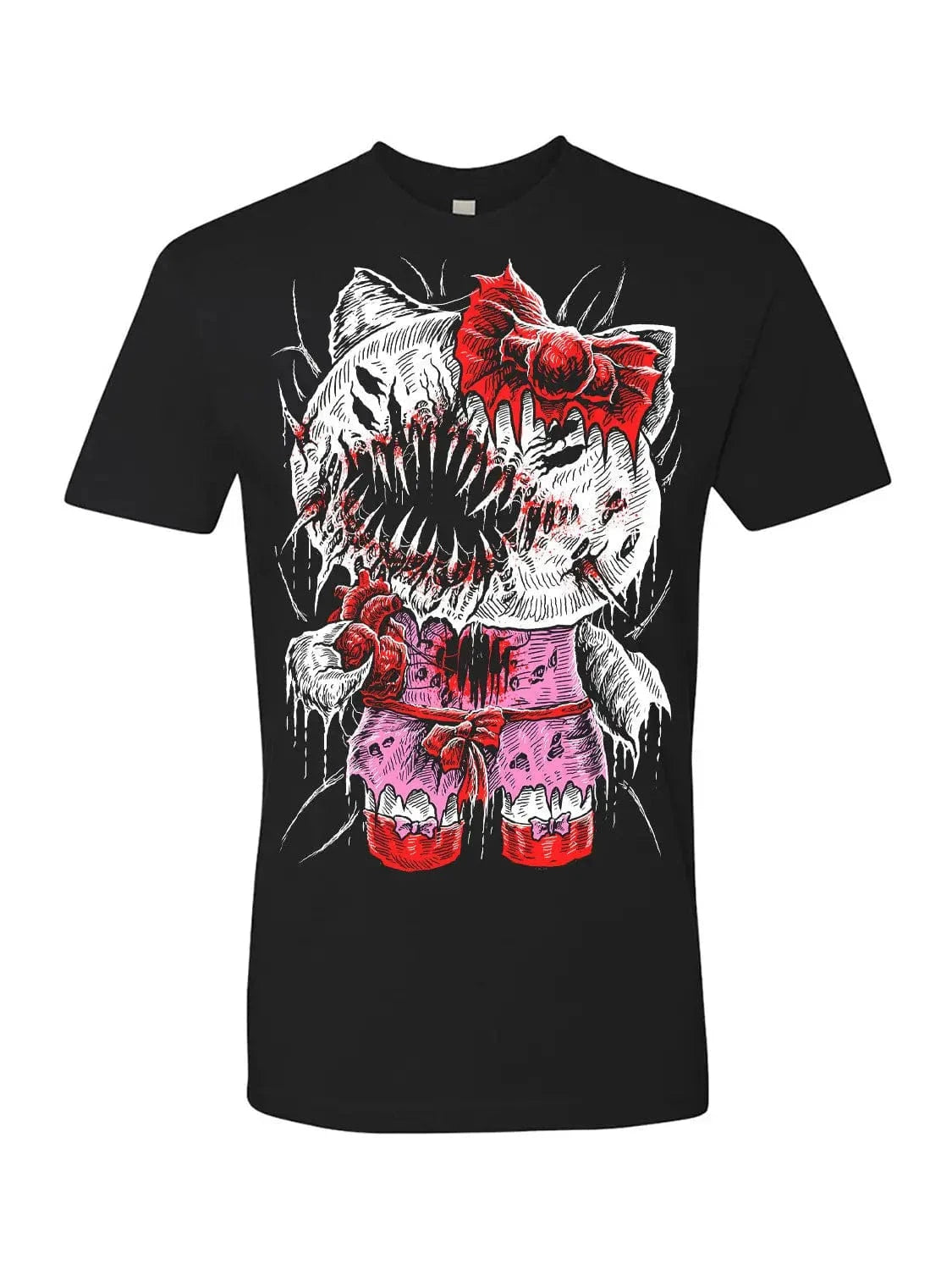 Vampirefreaks Apparel > T-shirts T-SHIRT: Hello Kitty Hell Kitty