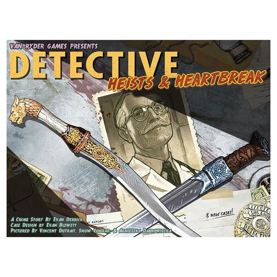 Van Ryder Games Board Games > Expansions Detective: Heists & Heartbreak 850024976504 VRG407