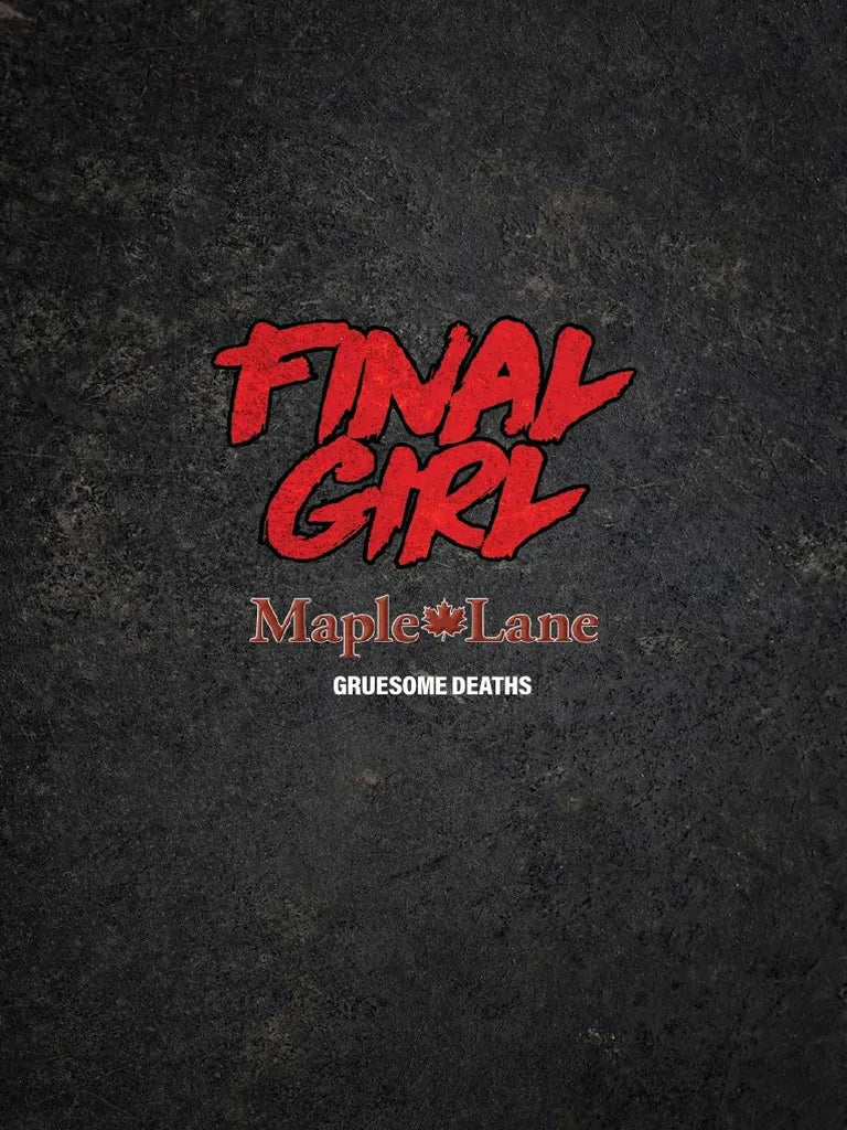 Van Ryder Games Board Games > Large Box Games Final Girl: Series 1 - Gruesome Death Books 685757264365 VRG FGGDBS1