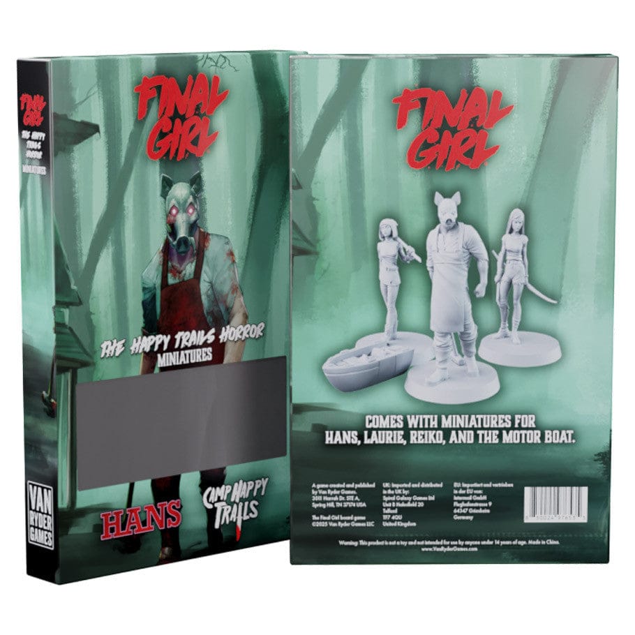 Van Ryder Games Tabletop Games > Miniature Games > Expansions Final Girl: Happy Trails Horror Miniatures 850024976535 VRGFG001M