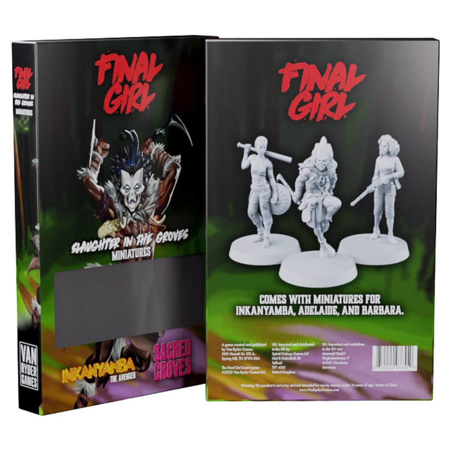 Van Ryder Games Tabletop Games > Miniature Games > Expansions Final Girl: Slaughter in the Groves Miniatures 850024976559 VRGFG003M