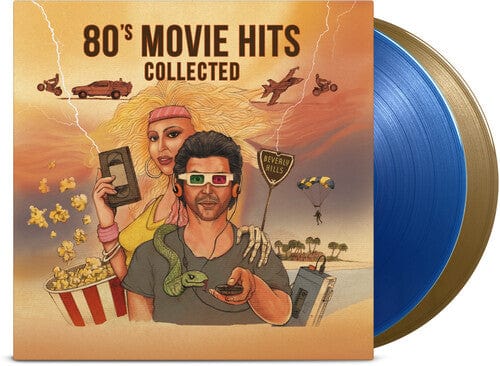 Music on Vinyl Music > Vinyl Records Various Artists - 80's Movie Hits Collected /  Various - Limited 180-Gram Translucent Blue & Gold Colored Vinyl [Import] 8719262033627 MOVL6203362.1