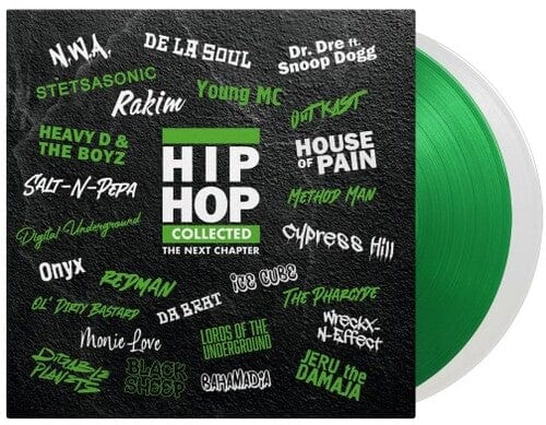 Various Artists Music > Vinyl Records Various Artists - Hip Hop Collected: The Next Chapter /  Various - Limited 180-Gram Green & White Colored Vinyl [Import] (Limited Edition, 180 Gram Vinyl, Colored Vinyl, Holland - Import) 600753978634 MOVL5397863.1