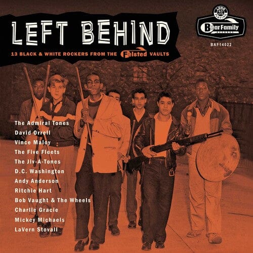 Various Artists Music > Vinyl Records Various Artists - Left Behind, 13 Black & White Rockers from The Felsted Vaults (Various artists) 5397102140228 BFY14022.1