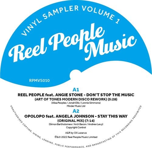 Various Artists - Reel People Music , Vinyl Sampler Volume 1