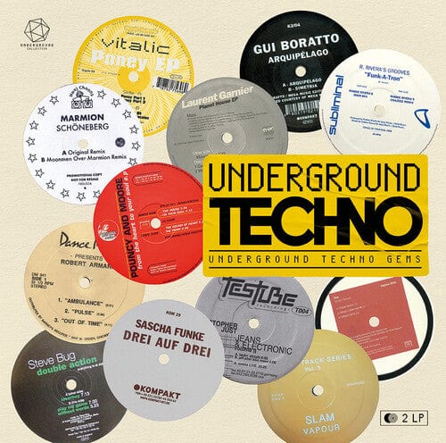 Various Artists Music > Vinyl Records Various Artists - Underground Techno 3596974376069 WGAM7437606.1