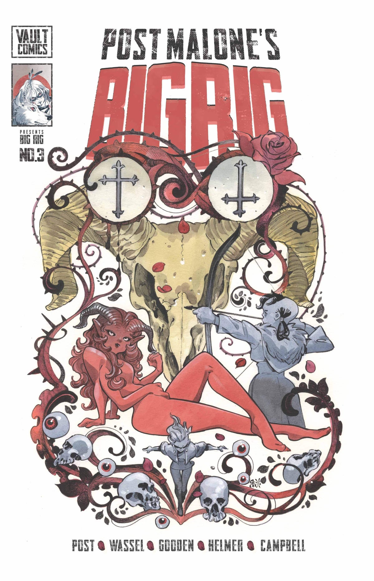 Vault Comics Comic Books BIG RIG #3 CVR J PEACH MOMOKO VAR (MR) 85005599413300301 0725VL1654