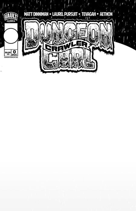 Vault Comics Comic Books DUNGEON CRAWLER CARL SPECIAL EDITION #0 2ND PTG CVR D BLANK SKETCH VAR 85005599438600222 0726VL8534