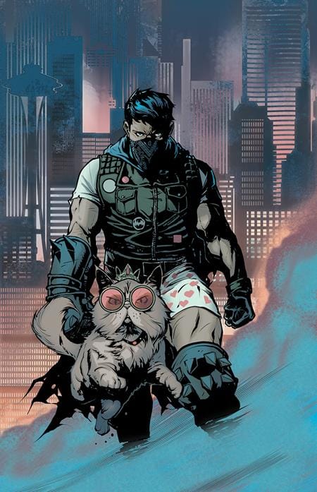 Vault Comics Comic Books DUNGEON CRAWLER CARL SPECIAL EDITION #0 CVR H NATHAN GOODEN ABSOLUTE BATMAN HOMAGE 2 FOIL FULL ART VAR 85005599421800081 0526VL8024