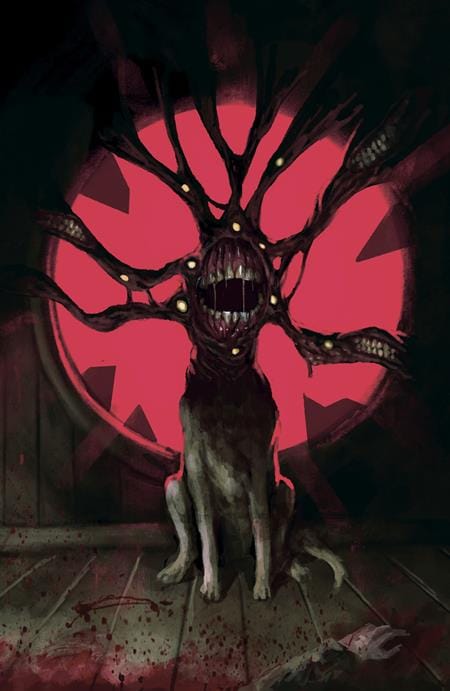 EXCOMMUNICATED #3 CVR F TYLER CROOK EXTREME BLACK BARF BLOOD BAG FULL ART VAR