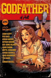 Vault Comics Comic Books GODFATHER OF HELL #1 (OF 4) CVR B NATHAN GOODEN PULP FICTION HOMAGE VAR 85876100698000121 0824VL673