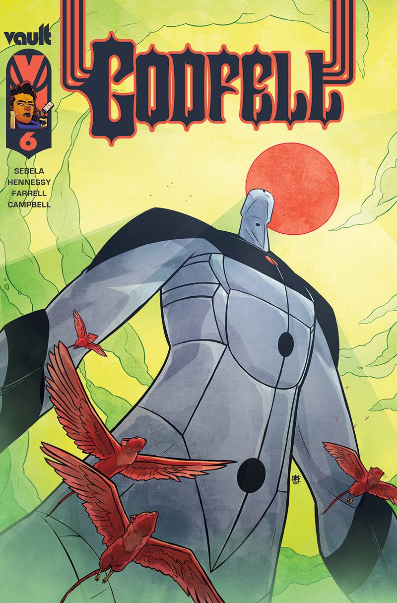 VAULT COMICS Comic Books GODFELL #6 CVR A HENNESSY 85876100686700611 JUN232200