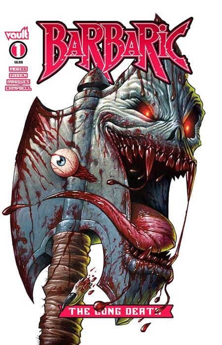 Vault Comics Comic Books > Incentives BARBARIC THE LONG DEATH #1 (OF 3) CVR B INC 1:10 PETE CARROLL VAR 85005600000000121 1025VL1055