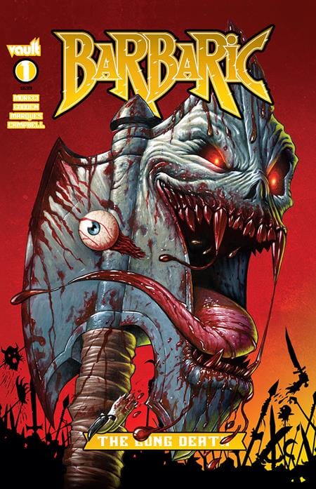 Vault Comics Comic Books > Incentives BARBARIC THE LONG DEATH #1 (OF 3) CVR D INC 1:50 PETE CARROLL VAR 85005600000000141 1025VL1057