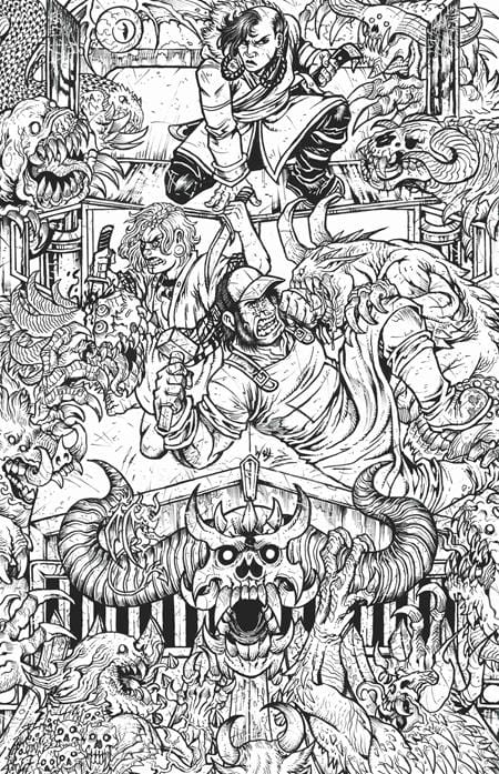 Vault Comics Comic Books > Incentives BIG RIG #3 CVR H INC 1:25 MARIA WOLF B&W VAR (MR) 85005599413300381 0725VK859