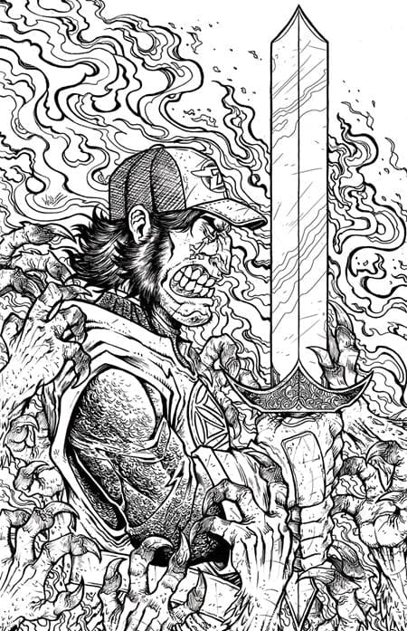 Vault Comics Comic Books > Incentives BIG RIG #4 CVR H INC 1:25 MARIA WOLF B&W VAR 85005599413300481 0825VL1198