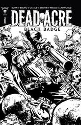 Vault Comics Comic Books > Incentives DEAD ACRE #1 CVR E INC 1:40 NATHAN GOODEN B&W VAR 85005599435500151 0526VL1331