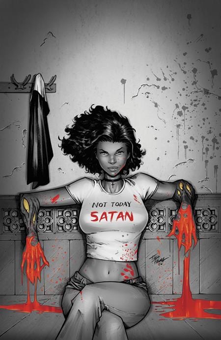 Vault Comics Comic Books > Incentives EXCOMMUNICATED #3 CVR D INC 1:30 TIAGO PALMA B&W FULL ART VAR 85005599425600341 0526VL1338