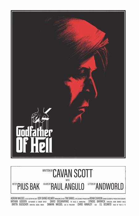 Vault Comics Comic Books > Incentives GODFATHER OF HELL #1 (OF 4) CVR C INC 1:5 TBD VAR 85876100698000131 0824VL674