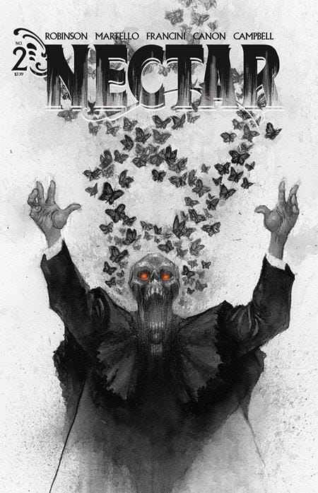 NECTAR #2 CVR D INC 1:30 JONATHAN WAYSHAK B&W FULL ART VAR [SIGNED BY JEREMY ROBINSON]