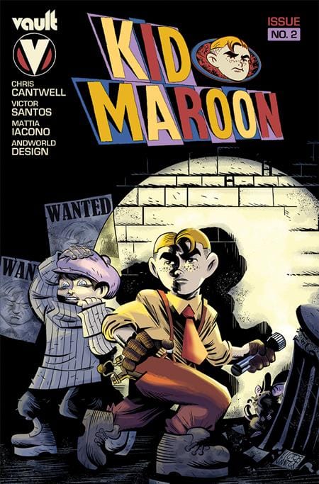 Vault Comics Comic Books KID MAROON #2 (OF 4) CVR A VICTOR SANTOS 85876100698000311 1024VL623