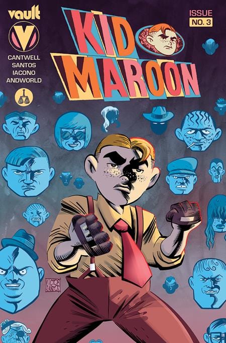 Vault Comics Comic Books KID MAROON #3 (OF 4) CVR A VICTOR SANTOS 85005599405800311 1124VL547