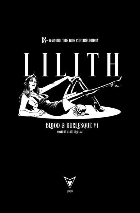 LILITH BLOOD AND BURLESQUE #1 (OF 5) CVR H GARTH GRAHAM NSFW BLACK BAG VAR (MR) (Release Date: 10/14/2026)