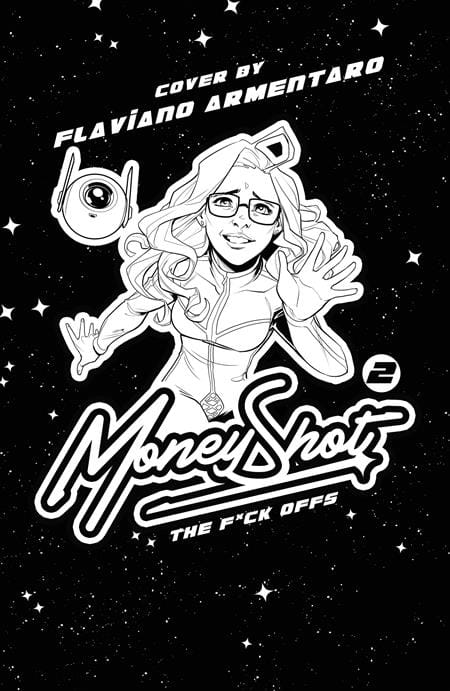 MONEY SHOT THE F* OFFS #2 (OF 5) CVR F FLAVIANO AREMENTARO NSFW BLACK BAG FULL ART VAR (MR) (Release Date: 09/30/2026)