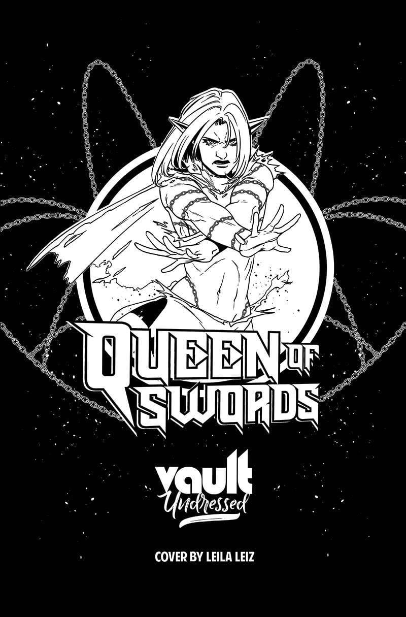 VAULT COMICS Comic Books QUEEN OF SWORDS BARBARIC STORY #2 CVR C LEIZ POLYBAG 85876100689800231 APR231933
