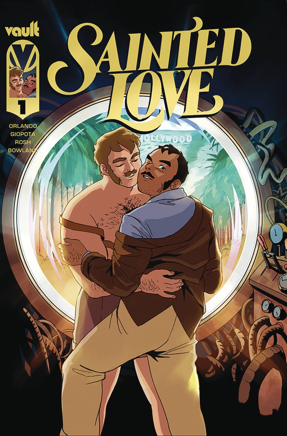 Vault Comics Comic Books SAINTED LOVE #1 CVR A GIOPOTA (MR) 85876100691100111 JUL232076