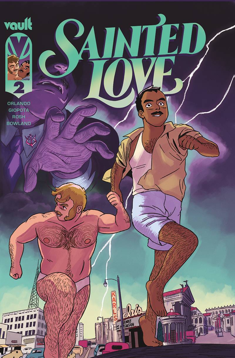 Vault Comics Comic Books SAINTED LOVE #2 CVR A GIOPOTA (MR) 85876100691100211 AUG232336