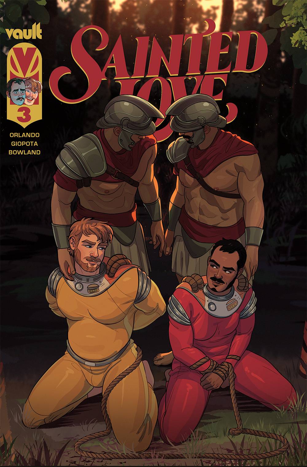 Vault Comics Comic Books SAINTED LOVE #3 CVR B REGIS (MR) 85876100691100321 OCT232042