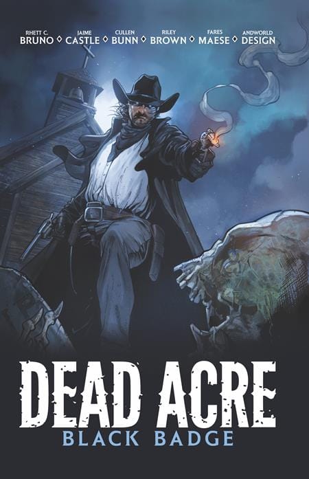 VAULT COMICS Comic Books > Signed DEAD ACRE BLACK BADGE OGN [SIGNED BY R.D. BROWN] TE-0725VL862-SIGNED-722