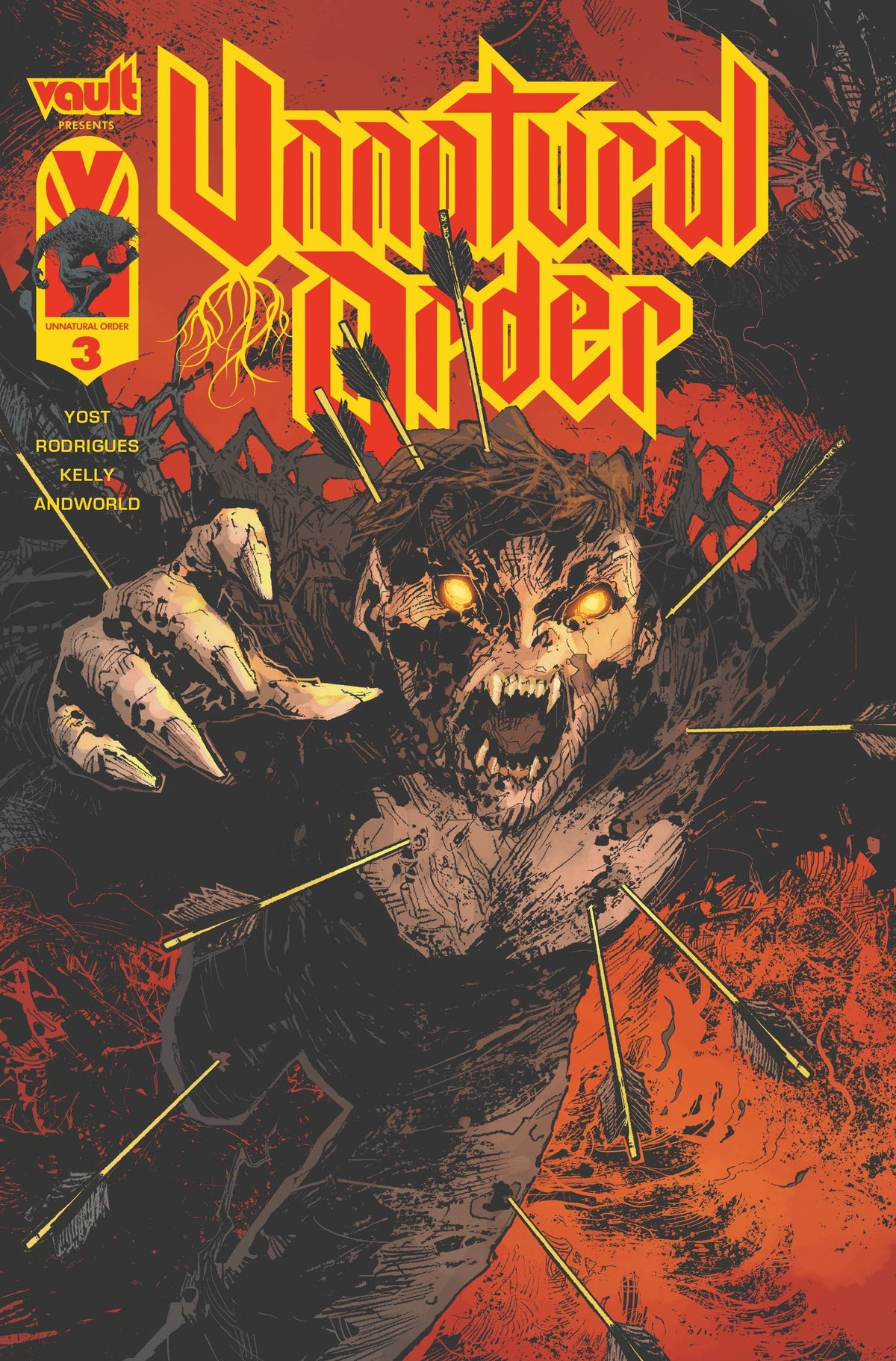 VAULT COMICS Graphic Novel Unnatural Order #3 Cvr C Daniel & Rodrigues Premium Var (Net 85876100690400331 AUG239195