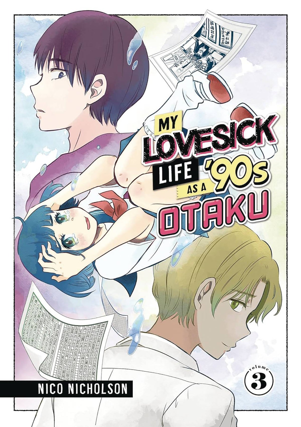 VERTICAL COMICS Manga MY LOVESICK LIFE AS A 90S OTAKU GN VOL 03 9781646519699 MAR242245