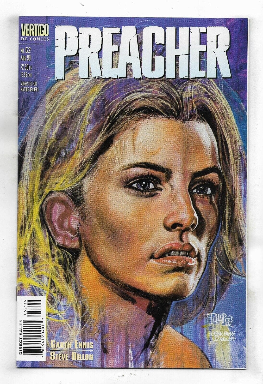 Vertigo comics Comic Books PREACHER #52 76194120401705211