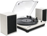 Victrola Music > Audio Equipment Victrola VM-135-WHT Montauk Bluetooth Turntable System with Speakers (White) 810033111747 VCTA11747