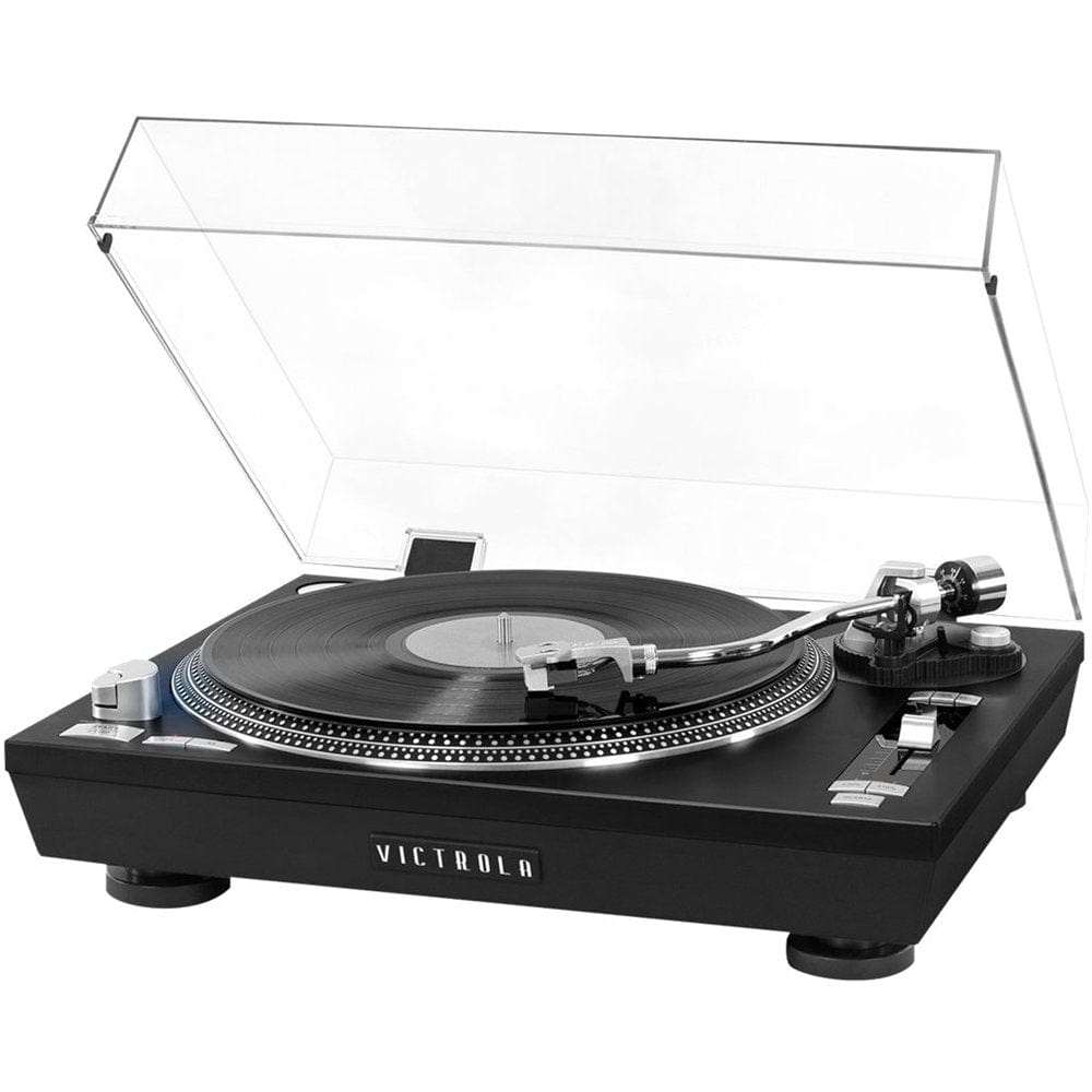 Victrola Music > Audio Equipment Victrola: VPRO-2000-BLK - Professional Turntable, Black 816203019004