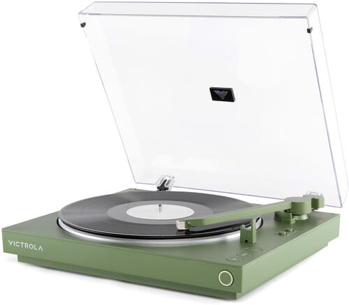 Victrola Music > Audio Equipment Victrola VPT-800-GRN Automatic Bluetooth Turntable (Green) 850063203371 VCTA03371